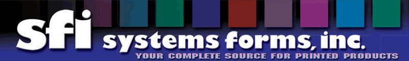 SFI Systems Forms, Inc. - your complete source for printed products
